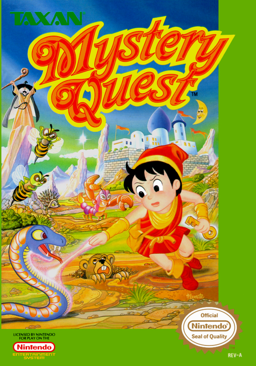 Mystery Quest (USA) box art